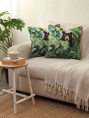 House This Namdapha Cushion Cover (Green) image